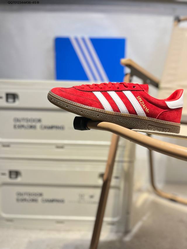 阿迪 Ad Originals Handball Spzl 手球运动员系列百搭休闲运动板鞋Fv1227 Qq7012344#36-45半