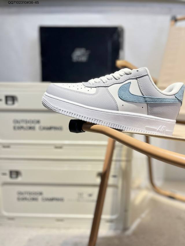耐克 Nike Air Force 1 '07空军一号 百搭休闲运动板鞋 柔软 弹性十足的缓震性能和出色的中底设计 横跨复古与现代的外型结合 造就出风靡全球三十