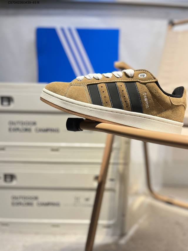 原 降价 福利特价阿迪达斯 Adidas Originals Campus 00S 学院系列 面包风 经典复古低帮百搭休闲运动板鞋Id2064 Cs704226