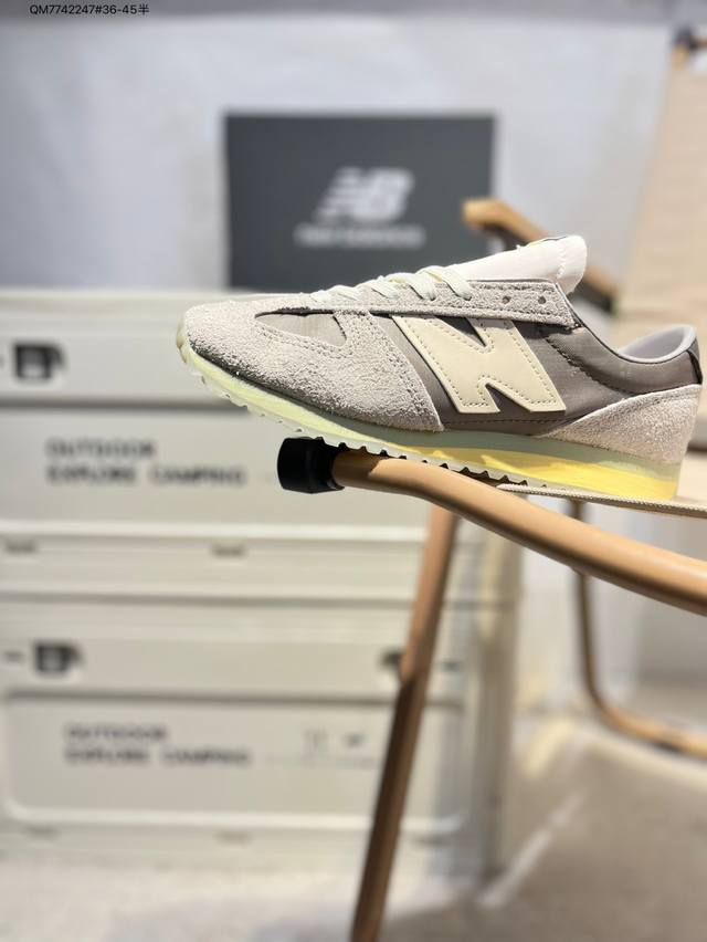 新百伦 Nb327 Nb 471复古慢跑鞋 New Balance 471 复古先锋 Ms327系列复古休闲运动慢跑鞋 上世纪 70 年代的意大利街头风格Nb新