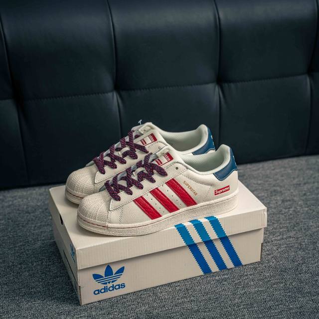 核心私 阿迪达斯Adidas三叶草 Originals Superstar贝壳头系列低帮经典百搭休闲运动板鞋 货号 Bz2521 尺码 36 36.5 37.5