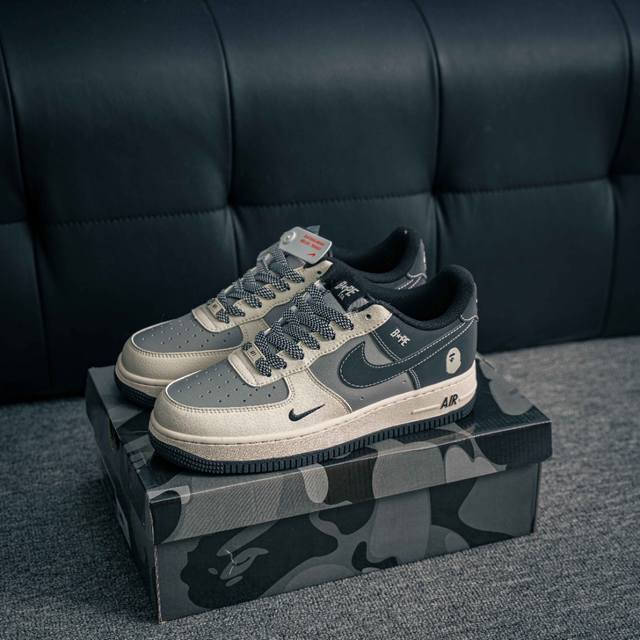 核心私 air Force 1 原装级别 原楦头原纸板 打造纯正空军版型专注外贸渠道 全掌内置蜂窝气垫 原盒配件 原厂中底钢印 拉帮完美 货号 Bb6566 2