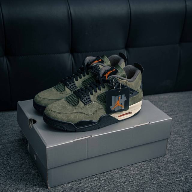 核心私 nike Air Jordan 4 Retro 耐克迈克尔 乔丹Aj4代中帮复古休闲运动文化篮球鞋 原厂材料Tpu超Q弹网格材质 缜密拉帮及中底钢印细节