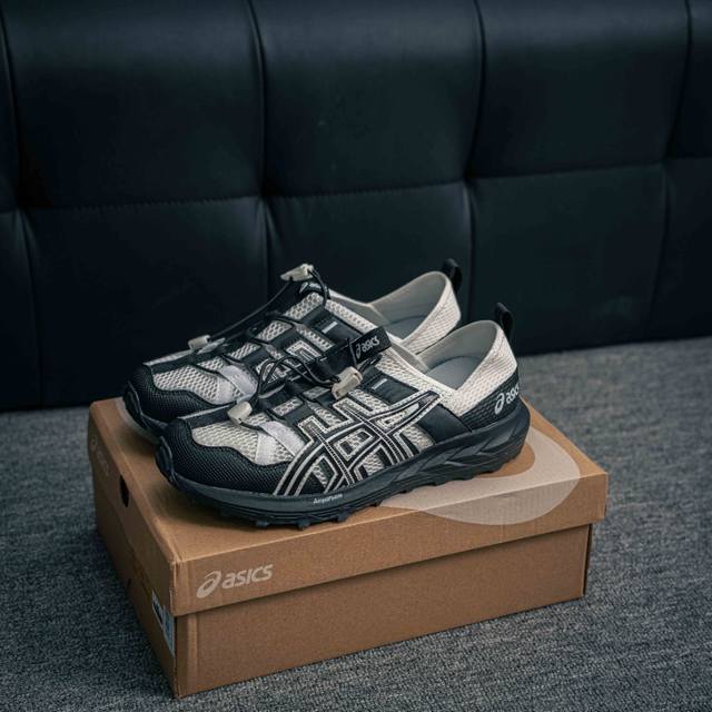 核心私 asics亚瑟士新款情侣溯溪鞋Gel-Sonoma Tr男女户外涉水鞋洞洞鞋 货号 1203A719-100 尺码 36 37 37.5 38 39 3