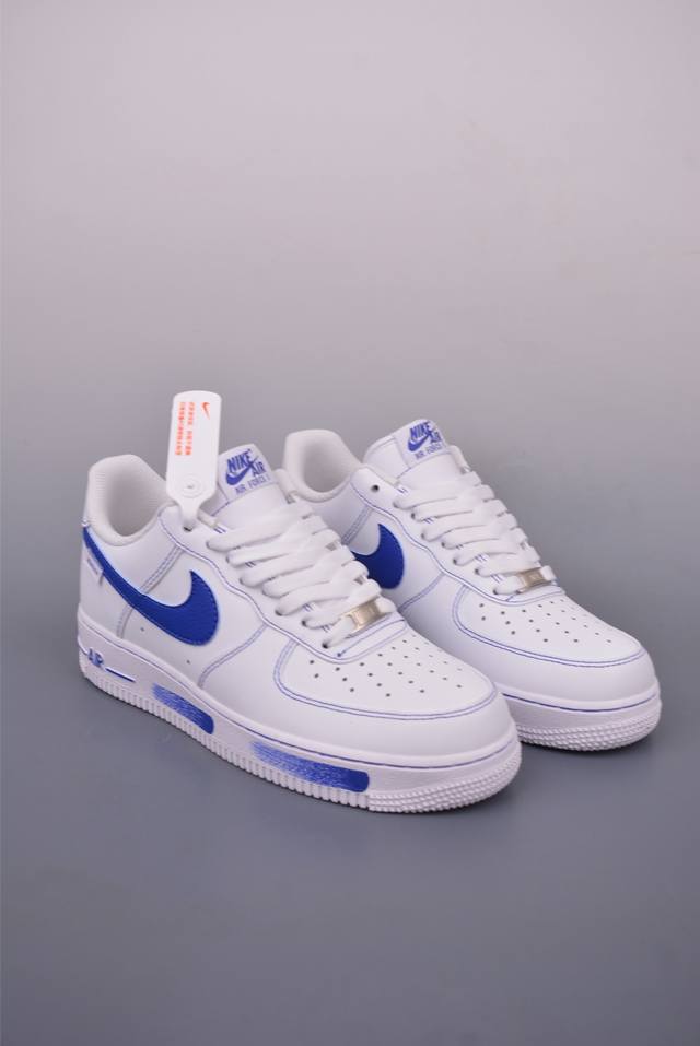 nike Air Force 1 Low 蓝色海洋 原楦头原纸板 打造纯正空军版型 专注外贸渠道 全掌内置蜂窝气垫 其实原盒配件 原厂中底钢印 拉帮完美 官方货