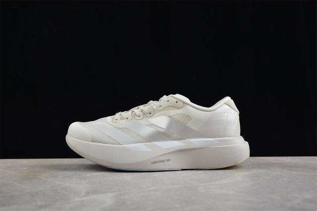 Ad Adizero Evo Sl最强竞训跑步鞋 灰银 Jr3419 独家原鞋原数据纸板开发.原档数据3D打印. 鞋面细节匹配原版 工程贾卡网面.提升关键区域的
