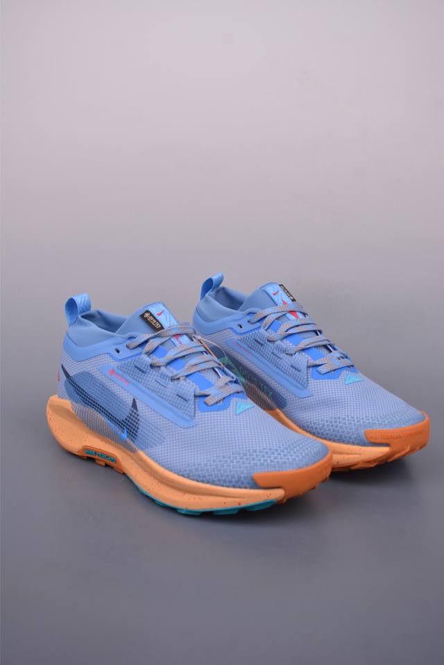 nike Reactx pegasus Trail 5 Gtx next Nature 越野跑步鞋 纯原版本 登月兼顾迅疾外观和稳固脚感 后跟覆面和中足动态支撑