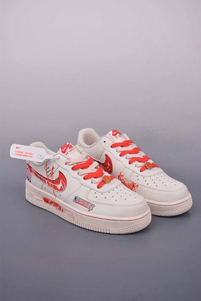 nike Air Force 1 Low 情人节限定 原楦头原纸板 打造纯正空军版型 专注外贸渠道 全掌内置蜂窝气垫 原盒配件 原厂中底钢印 拉帮完美 官方货号