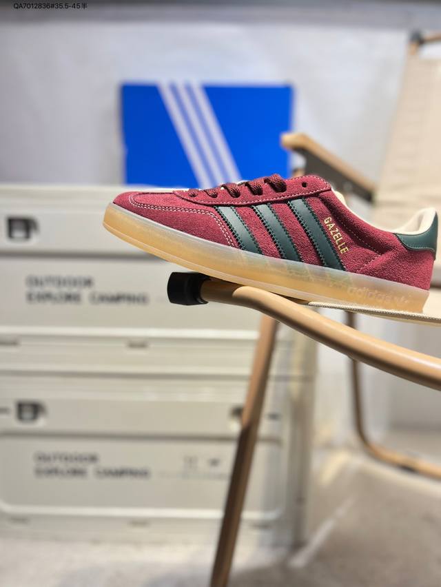 阿迪达斯Adidas Originals Gazelle Esquisite Gucci 德训 羚羊系列低帮复古百搭休闲运动板鞋Jh5403 Qa7012836