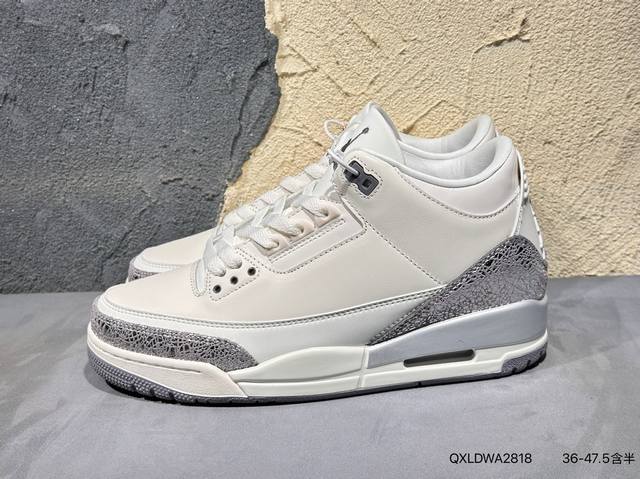 新品上市实拍 耐克 乔丹 Aj3 耐克 Nike Air Jordan 3 Retro Se 乔3 复刻篮球鞋 乔丹3代 三代 男女子运动鞋 作为 Aj 系列中