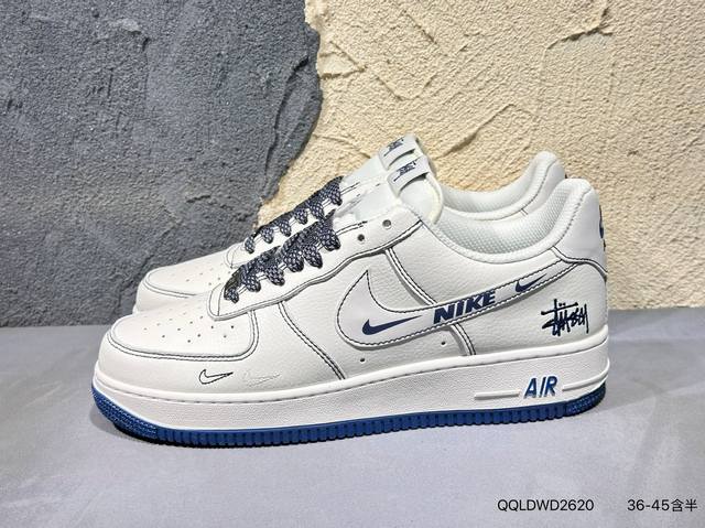 新品上市实拍 nk Air Force 1'07 Low 空军一号低帮休闲板鞋 Bb7518 #原楦头原纸板 原装鞋盒 内置全掌气垫 原厂鞋底Qqldwd262