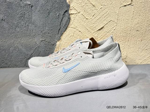 新品上市实拍 nike Free 2025 耐克新款飞织面 透气缓震运动跑鞋 官方同步出货 飞织鞋面提供出色的弹性和支撑力鞋底融入凹槽设计 塑就柔韧灵活性 令运