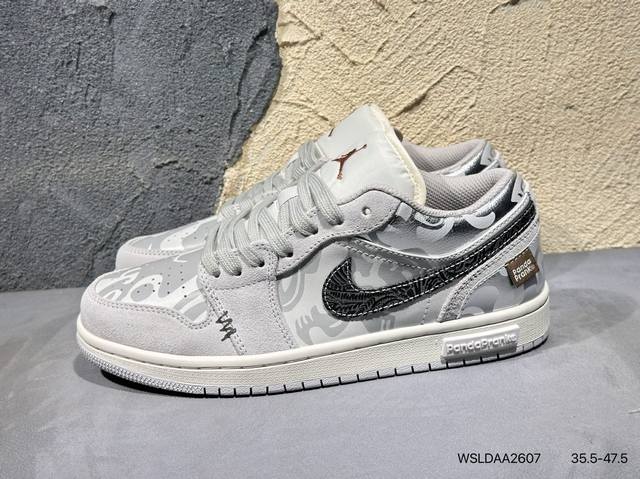 新品上市实拍 air Jordan 1 Low 低帮篮球鞋 公司原鞋购回重新打版开模 拒绝公底 购置公司同步原材料 所有细节还原95% 全网最高版本 货号 Hf