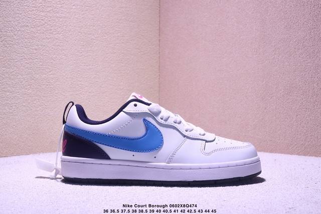 Nike Court Borough Low 耐克 低帮 黑红 低帮百搭透气休闲运动板鞋，经典耐用的设计，兼顾舒适脚感和出众风范，演绎匠心之作。结构性的支撑贴合