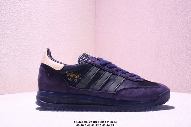 真标Adidas Sl 72 Rs 阿迪达斯 三叶草复古休闲跑步鞋休闲运动鞋 货号:Ig2132 Size:40～45半 Xm0531Q204