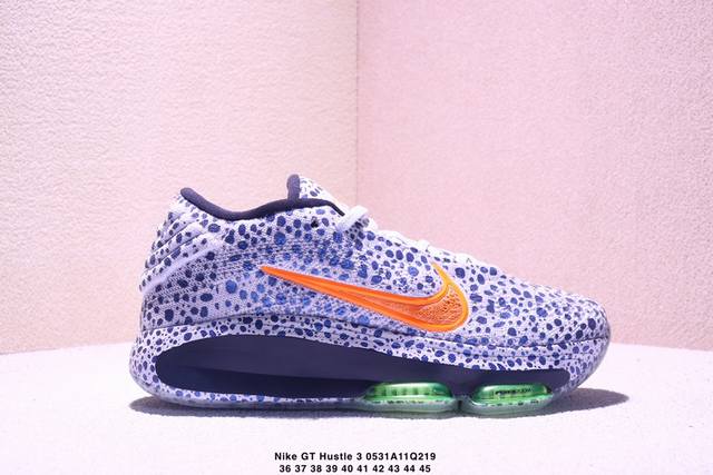 Nike Air Zoom Gt Hustle 3 舒适 减震防滑耐磨低帮 篮球鞋 Xm0531Q219