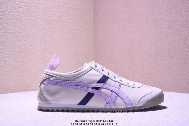 亚瑟士Asics Onitsuka Tiger Mexico 66鬼塚虎经典复古经典皮革慢跑鞋 货号：1183A540 码数：36 37 37.5 38 39
