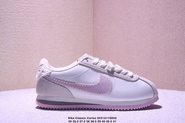 公司级Nike Classic Cortez 耐克经典轻便舒适男子阿甘鞋休闲跑步鞋运动鞋 纯粹而执着的精神 使得Cortez种在了一代人的心里 无论是否喜欢它复
