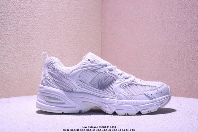 公司级New Balance 530 新百伦530系列 复古跑古鞋 经复典古款式之一 以全科新技诠释 成打功造鞋款 鞋面在基本线条和片层构结的同时 采更用为简洁