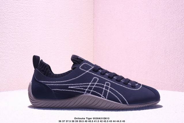 亚瑟士Onitsuka Tiger鬼塚虎 Edr 78 舒适百搭防滑耐磨 低帮跑步鞋 货号:1183C207 尺码:36 37 37.5 38 39 39.5