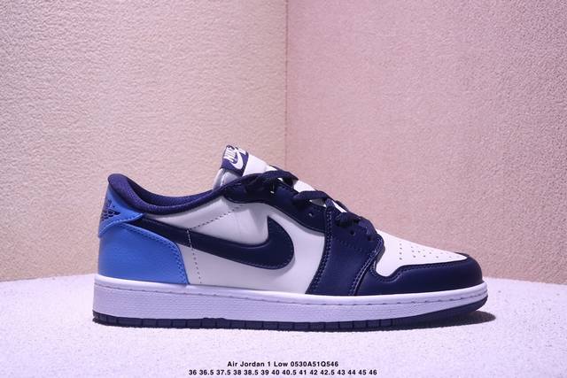 简介：真标耐克 Nike Air Jordan 1 Low Gs Aj1 乔丹一代 低帮经典复古文化休闲运动篮球鞋 尺码：36-46 Xm0530Q546