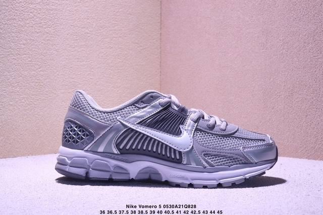 真标耐克Nike Zoom Vomero 5 马拉松复古跑五代休闲运动慢跑鞋货号:Bv1358-002 码数:36 36.5 37.5 38 38.5 39 4