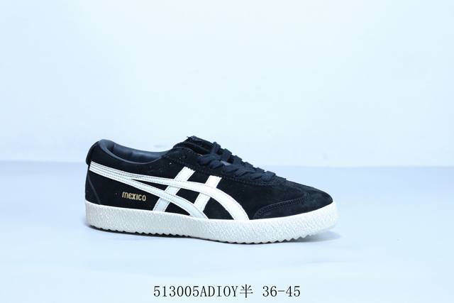 亚瑟士 鬼冢虎 Onitsuka Tiger Dd Trainer 低帮 板鞋 黑白 5 05Adioy半 36-45