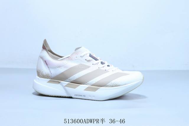 Adidas Adizero Evo Sl 运动舒适防滑耐磨 低帮跑步鞋 513600Adwpr半 36-46