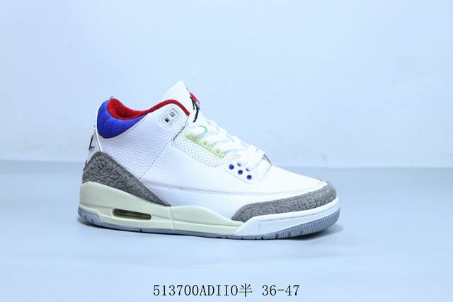 乔丹Air Jordan 3 Retro Black Gold . 迈克尔 乔丹Aj3代中帮复古休闲运动文化篮球鞋 货号 Ib1482-100 513700Ad