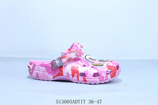 卡骆驰Crocs Classic Clog 卡骆驰全系列休闲沙滩洞洞拖鞋凉鞋 5 05Adtit 36-47