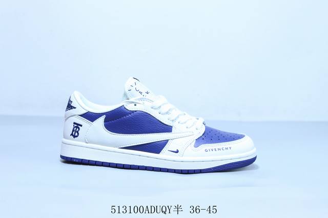 乔丹Air Jordan 1 Low Aj1 乔1低帮复古文化休闲运动篮球鞋 倒勾 圣罗兰 货号 Dm7866-002 513 Aduqy半 36-45