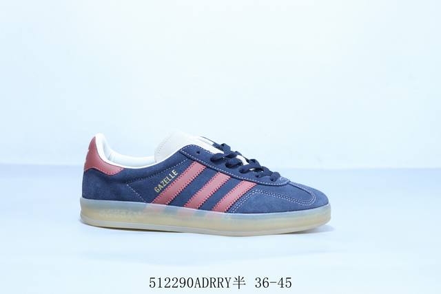 阿迪达斯Adidas Originals Gazelle Esquisite Gucci 德训 羚羊系列低帮复古百搭休闲运动板鞋 货号 Jh5404 51229