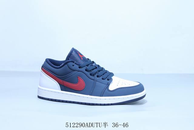 乔丹Air Jordan 1 Low Aj1 乔1低帮复古文化休闲运动篮球鞋 货号 Cz8454-400 512290Adutu半 36-46