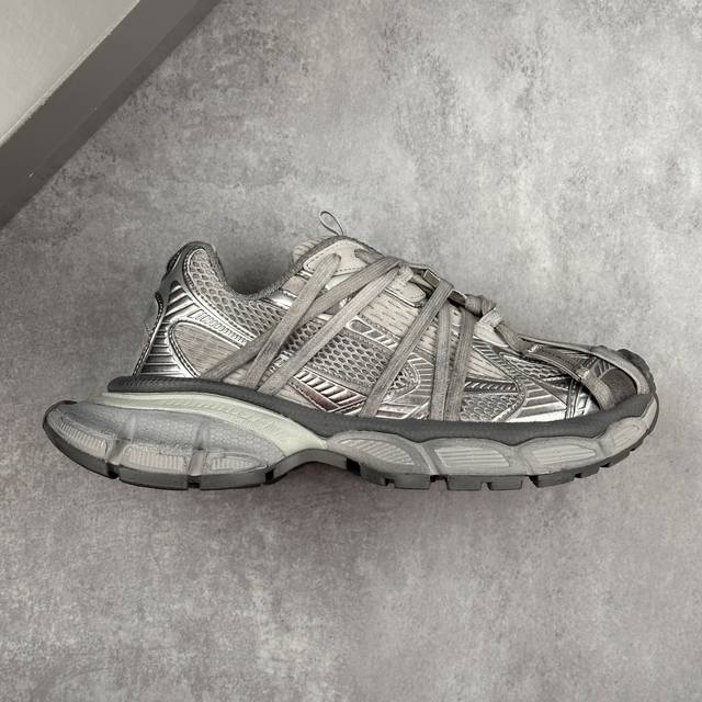 本地 核心私 Ok版 Balenciaga Phantom Sneaker 3Xl 巴黎世家10代金属风 新款绑带 潮流跑鞋 #增加全新设计 在延续 Track