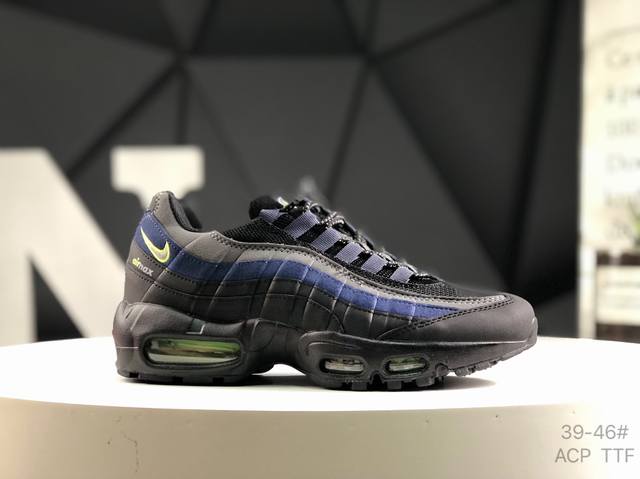 耐克 Nike Air Max 95 Tt 经典复古缓震运动休闲跑步鞋 货号；Cv1635 001 尺码：如图所示 Acp Ttf