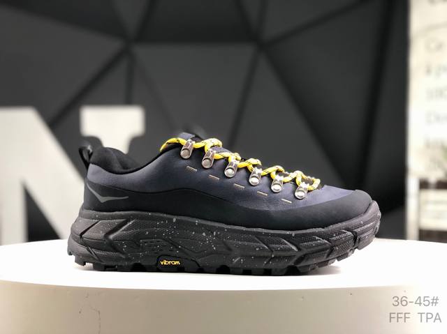 公司级带半码 Hoka One One Tor Summit 休闲美观 低帮跑步鞋 原装轻量化材料 Fresh Foam超轻量中底 全部用料过3C认证 滚动平衡