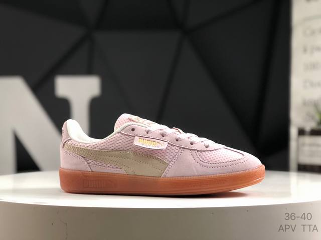 真标带半码 彪马 Puma Palermo Suprtifo Sd复古单品 防滑耐磨低帮德训板鞋 货号: 403954 01 尺码: 如图右下角所示 Apv T