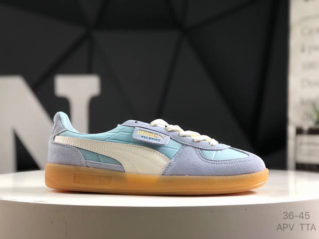 真标带半码 彪马 Puma Palermo Suprtifo Sd复古单品 防滑耐磨低帮德训板鞋 货号: 39934 2 尺码: 如图右下角所示 Apv Tta