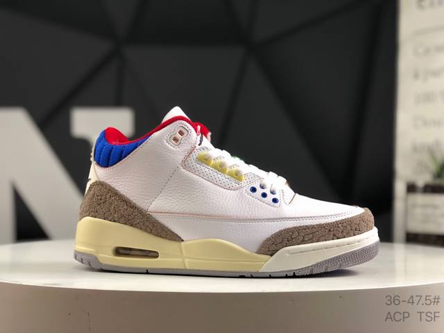 耐克 Air Jordan 3 Retro Seoul Aj3 乔3首尔 Ib1482-100 #此次复刻版相较于 2018 年的原版首尔 Air Jordan