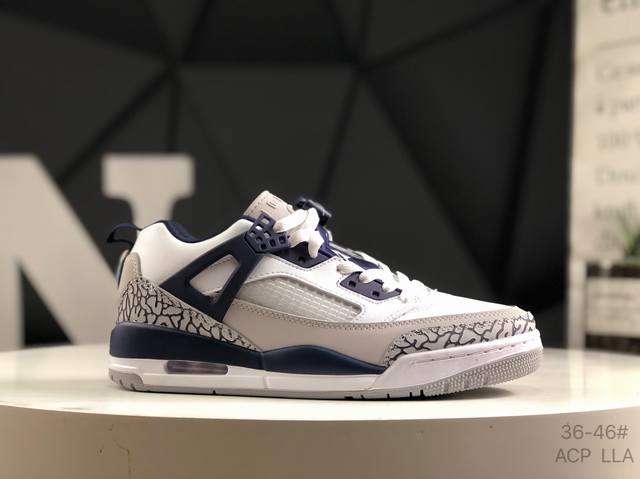 耐克 Nk Jordan Spizike Low 全新配色 这款鞋子著名导演斯派克 李的Jordan Spizike专属，预计于明年夏季推出全新低帮版本，将包括