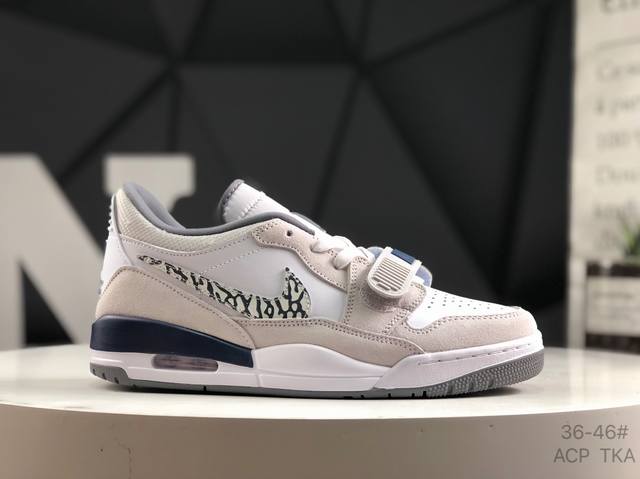 耐克 Nike Aj312 Air Jordan Legacy 312 Nrg“Pure White” 官方货号:Cd7069 124乔丹联名号称 “最强三合一