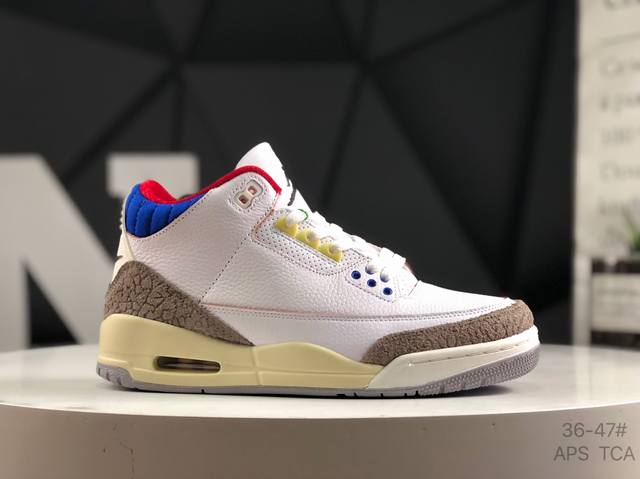 耐克 Air Jordan 3 Retro Seoul Aj3 乔3首尔 Ib1482-100 #此次复刻版相较于 2018 年的原版首尔 Air Jordan