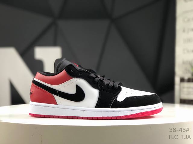头层带半码 耐克 Air Jordan 1 Low 低帮 蓝柠檬 Aj1 乔丹1代 Aj1 乔1 低邦 蓝黄拼接 乔丹篮球鞋系列 鞋身采用蓝色皮革勾勒轮廓，明黄