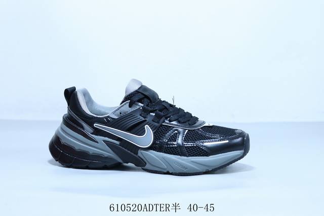 Nike 耐克 Nike V2K Run跑步鞋 复古风潮 网面透气运动鞋 610520Adter半 40-45