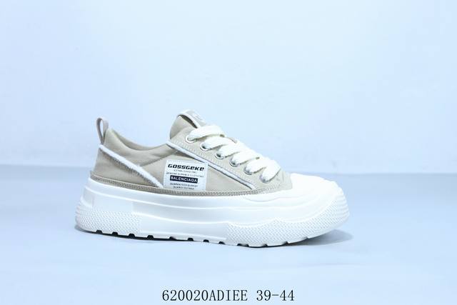 巴黎世家 Balenciaga 经百典搭厚底小底白休闲板鞋 6 20Adiee 39-44