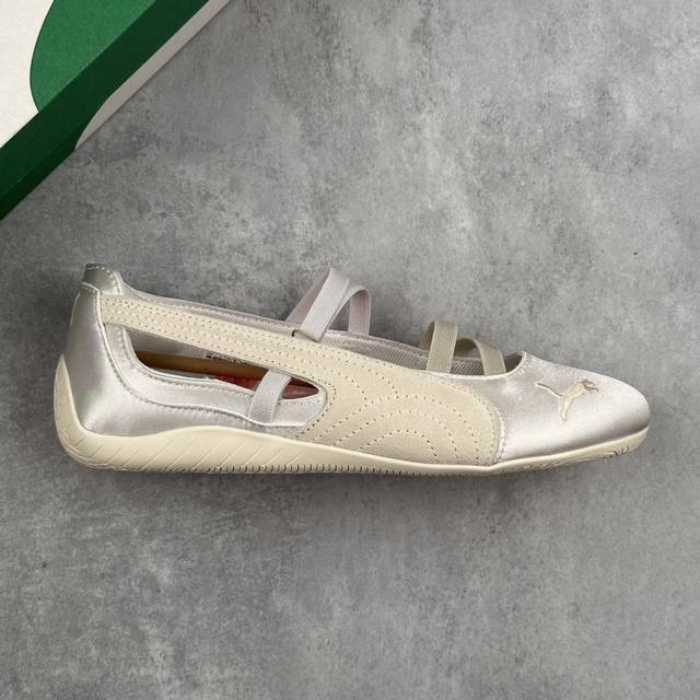 本地 核心私 公司级Puma Speedcat Ballet Lth Wns 简约时尚休闲气质百搭单品 时尚一脚蹬 彪马玛丽珍鞋 朴彩英 Rose 同款 低帮设
