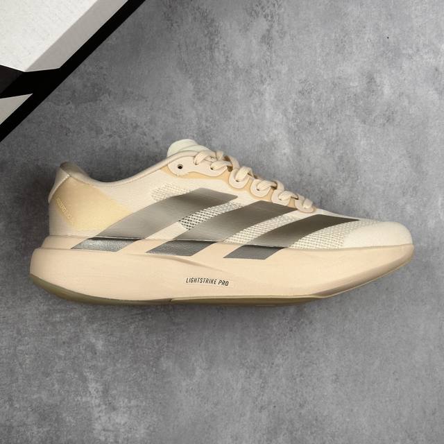 本地 核心私 阿迪达斯 Adidas Adizero Evo Sl M 轻盈跑鞋 耐磨减震专业跑步鞋 冲向目标，一路向前，不断挑战和突破自我 无论是平时训练还是