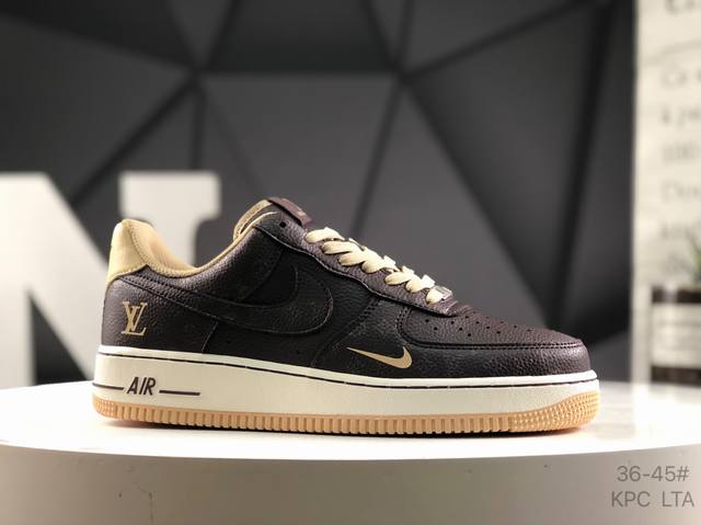 海外限量发售！公司级Nike Air Force 1 '07 Low 空军一号低帮 运动鞋 休闲鞋 折边针车 工艺难度大 原楦头原纸板 原装鞋盒 定制五金配件