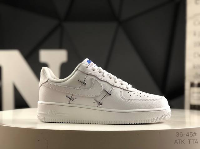 真标带半码 耐克 Nike Air Force 1 Low 空军一号低帮休闲运动板鞋 原楦头原纸板 打造纯正空军版型 专注外贸渠道 全掌内置蜂窝气垫 原盒配件