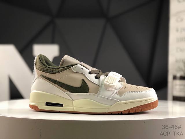耐克 Air Jordan Legacy Aj312 Low 低帮复古篮球鞋 市场最强独一档产物 全套原纸板楦头开发 原厂大底磨具加持立体防滑纹理 原档数据后跟